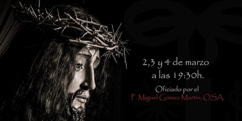 San Lorenzo Mártir de El Escorial acoge un triduo en honor a Jesús de Medinaceli con motivo del primer viernes de marzo