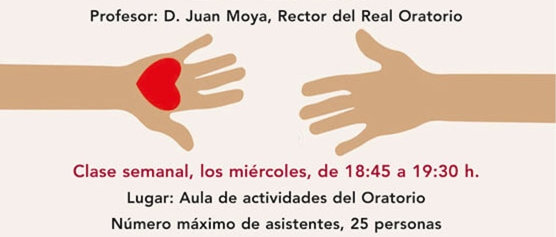 El real oratorio del Caballero de Gracia organiza el curso de teología 'Aprender a amar'