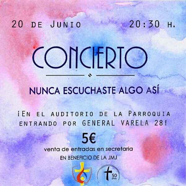 Concierto en San Germán a beneficio de la JMJ