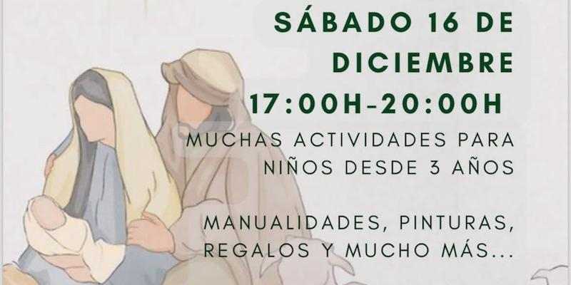 San Manuel González de San Sebastián de los Reyes anima a participar en un taller navideño infantil