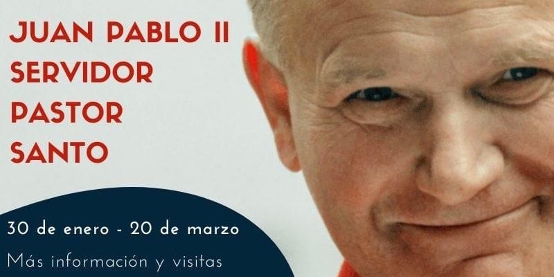 El colegio arzobispal organiza una exposición sobre san Juan Pablo II en el centenario de su nacimiento