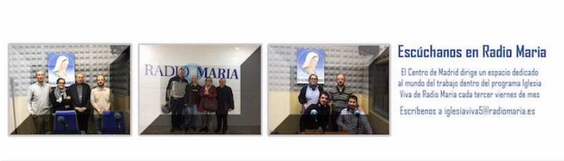 Ignacio María Fernández de Torres presenta un espacio sobre el mundo del trabajo en Radio María