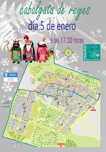 En Vicálvaro, parroquias del arciprestazgo de Santa María la Antigua participan en la cabalgata de Reyes