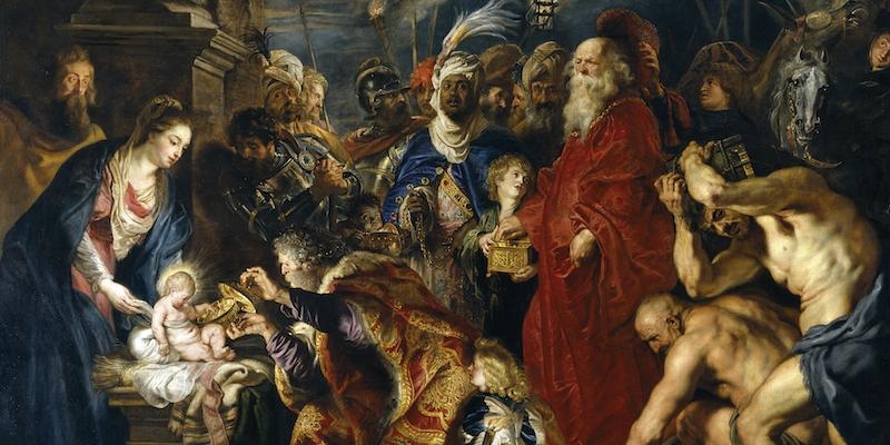 Roscón de Reyes en el Centro de atención a la Mujer de Cáritas Diocesana de Madrid 'Luis Vélez de Guevara'