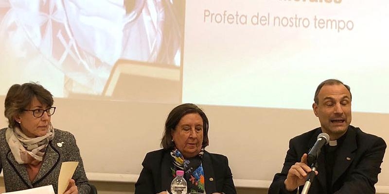 Lydia Jiménez participa en la acción de gracias por la declaración de las virtudes heroicas del padre Tomás Morales