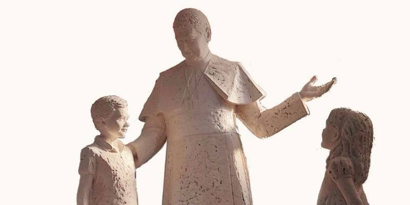 San Manuel González de San Sebastián de los Reyes bendice este domingo un conjunto escultórico de su titular