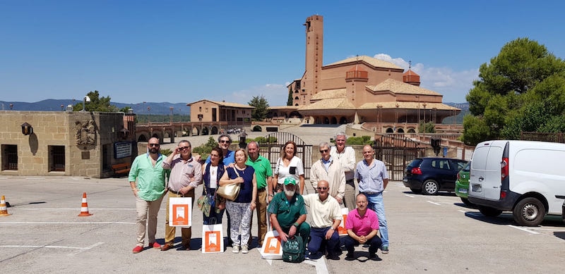 Organizadores de peregrinaciones y viajes culturales de Andalucía descubren la 'ruta de san Josemaría, Barbastro y el Somontano' de la mano de Ruta Mariana