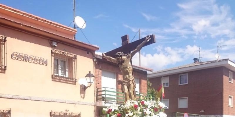Cerceda honra al Santísimo Cristo de la Esperanza con Misa y procesión