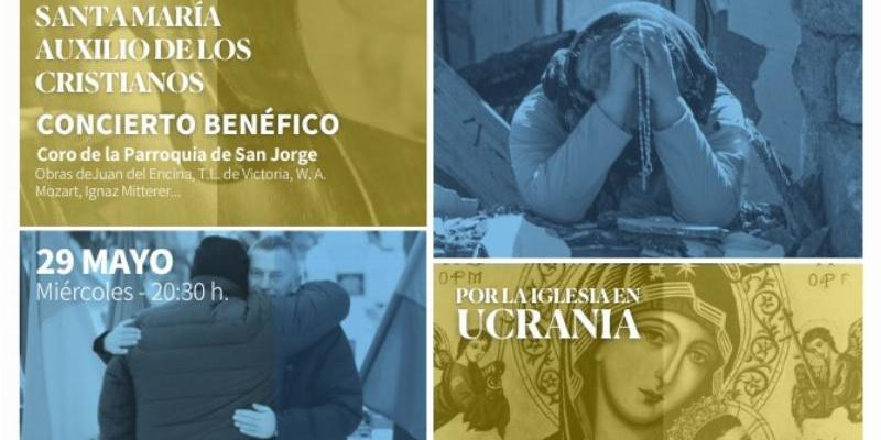 Nuestra Señora del Perpetuo Socorro acoge esta tarde un concierto benéfico a favor de la Iglesia en Ucrania