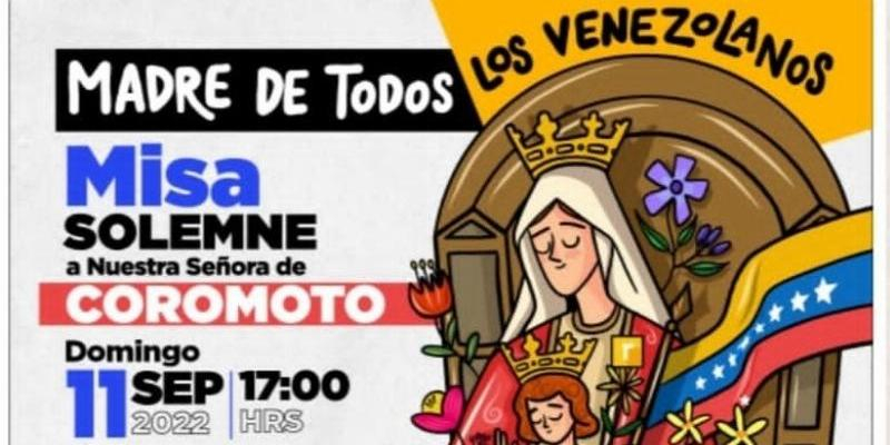 El cardenal Baltazar Porras preside en San Antonio de Padua una Misa en honor a Nuestra Señora de Coromoto