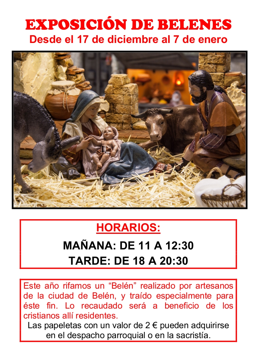 La Milagrosa acoge una exposición de belenes