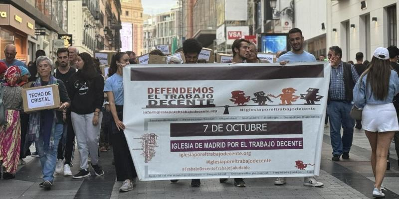Cáritas Madrid se suma a la Jornada Mundial por el Trabajo Decente: «Es necesario seguir reivindicando por y para todas las personas, un trabajo decente»