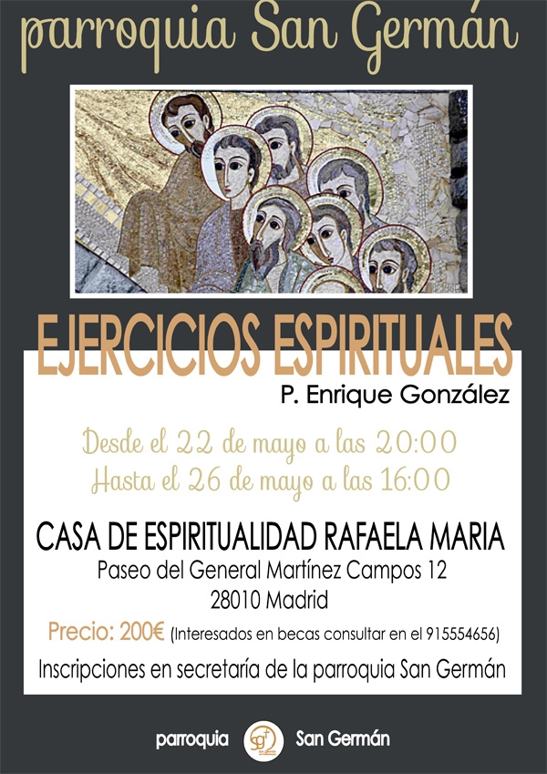 La parroquia San Germán organiza una tanda de ejercicios espirituales