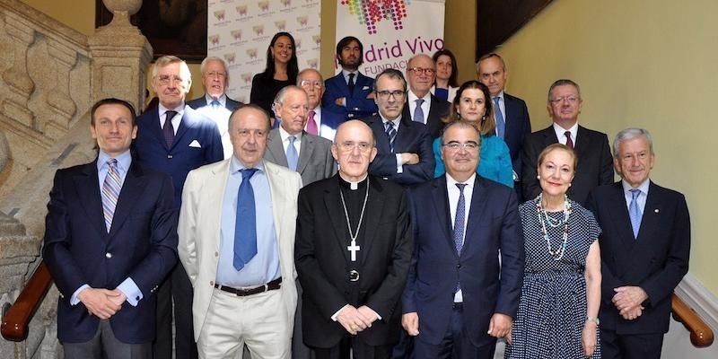 El cardenal Osoro se reúne con el patronato de la Fundación Madrid Vivo