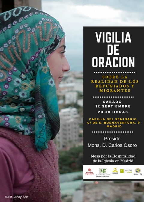 El arzobispo de Madrid presidirá una vigilia de oración por los refugiados y migrantes este sábado