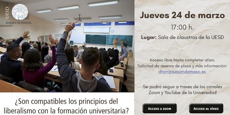 María José García Castillejos imparte este jueves en San Dámaso una ponencia sobre la libertad académica en el aula