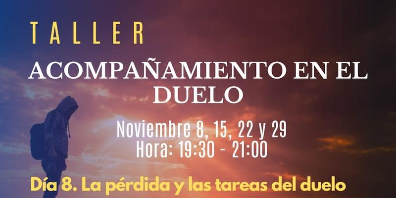 El padre José Antonio González dirige en San Vicente de Paúl un taller de acompañamiento en el duelo