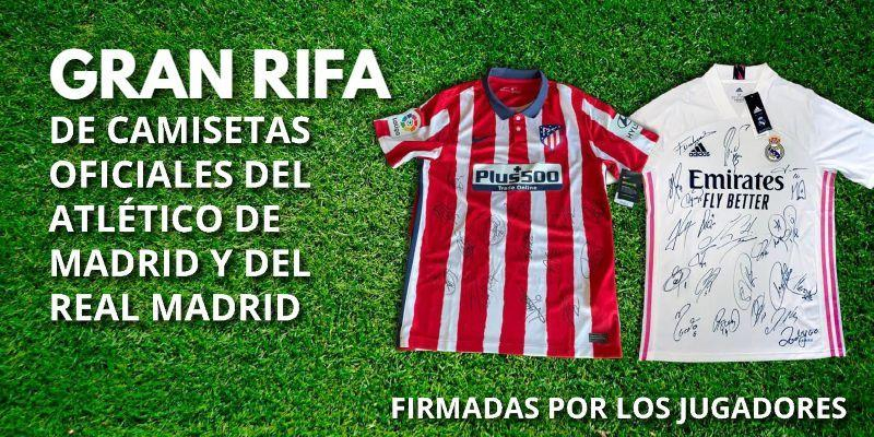 La Presentación de Nuestra Señora organiza una gran rifa de camisetas del Atleti y del Madrid firmadas por los jugadores