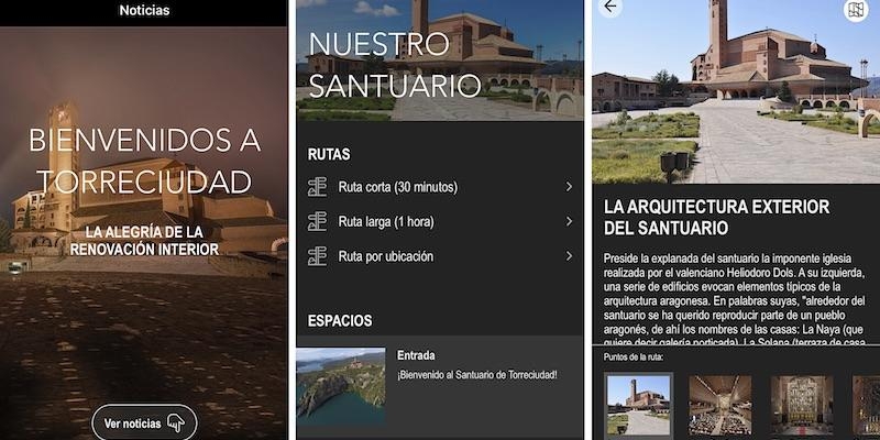 Nueva aplicación de Torreciudad para teléfonos móviles