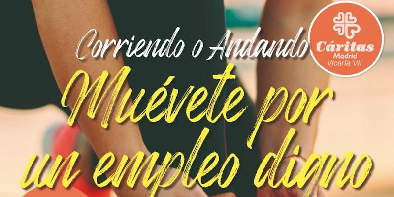 Cáritas Vicaría VII convoca en El Escorial la V carrera solidaria 'Muévete por un empleo digno'