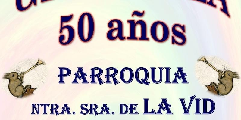 Nuestra Señora de la Vid celebra en el Teatro Auditorio Adolfo Marsillach la gala conmemorativa de sus bodas de oro