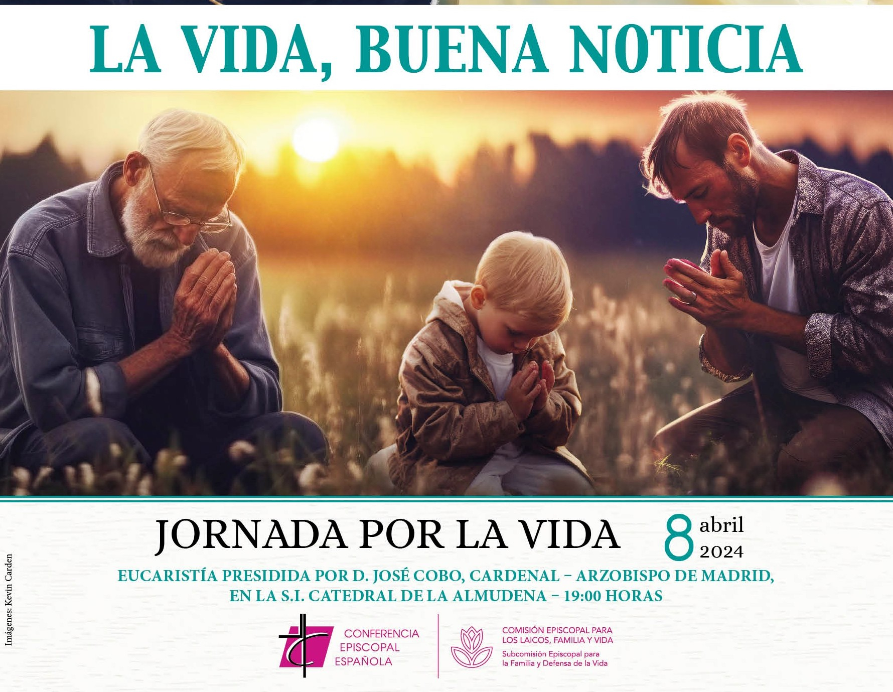 La archidiócesis de Madrid celebra la Jornada por la Vida con el lema 'La vida, buena noticia'