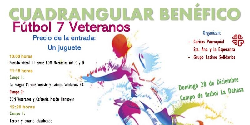 Santa Ana y la Esperanza de Moratalaz organiza una competición solidaria de fútbol