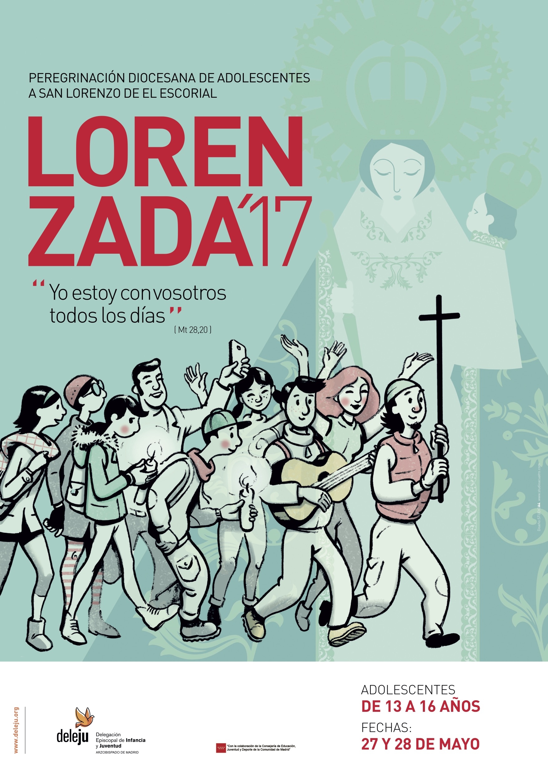 San Lorenzo de El Escorial acogerá la Lorenzada 2017 con el lema 'Yo estoy con vosotros todos los días'