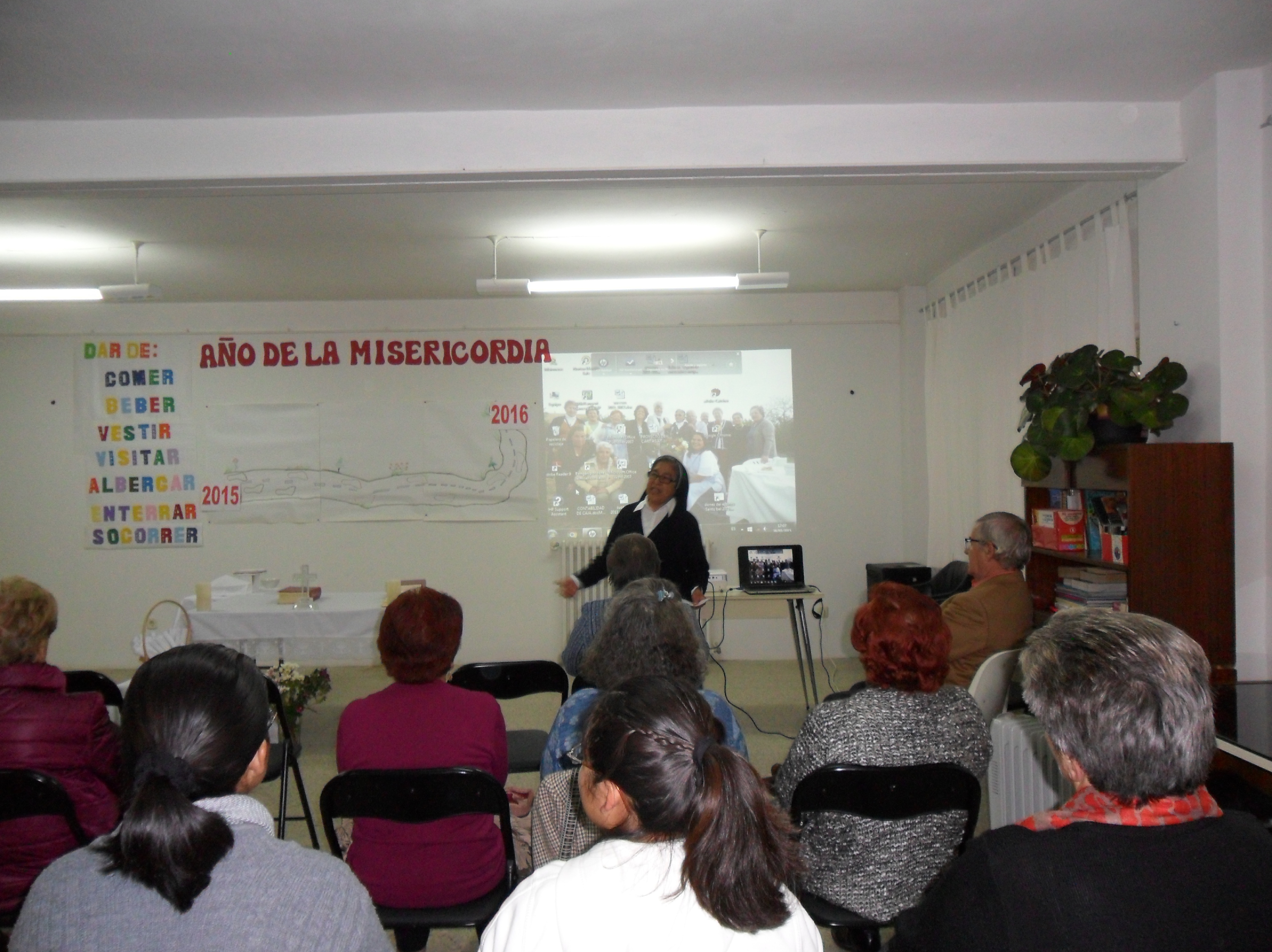 Encuentro de voluntariado en el arciprestazgo de Buitrago-Lozoya de Cáritas Vicaría I