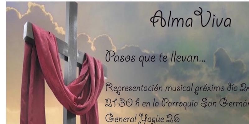 Alma Viva interpreta 'Pasos que te llevan…' en San Germán de Constantinopla