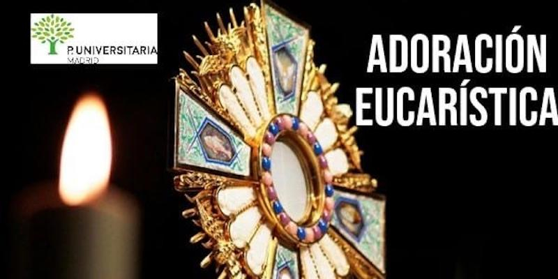 La capilla de la Facultad de Farmacia de la UCM acoge este jueves un encuentro de adoración eucarística