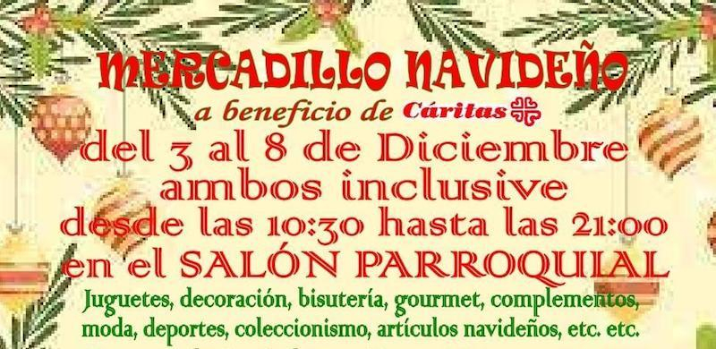 Nuestra Señora de Fuente del Fresno programa un mercadillo navideño a beneficio de Cáritas