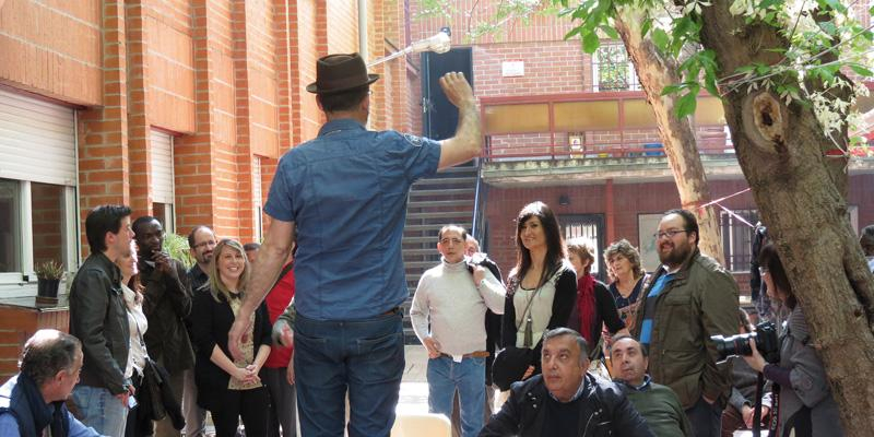 El arzobispo conoce de cerca la labor de la Fundación San Martín de Porres