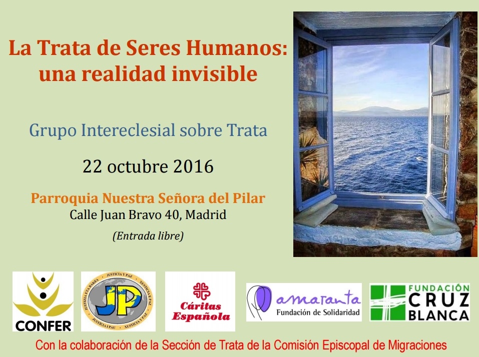 El Grupo Intereclesial sobre Trata organiza una jornada de concienciación en Nuestra Señora del Pilar