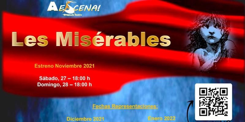 El grupo de teatro Aescena regresa a las tablas en San Sebastián Mártir de Carabanchel con 'Les Misérables'