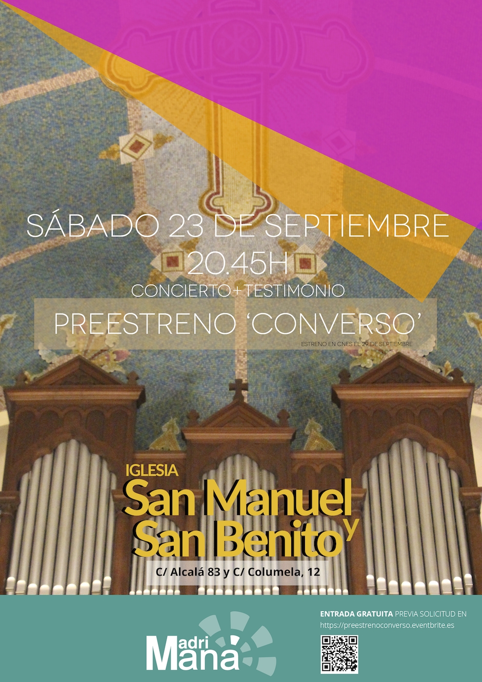 Madrimaná preestrena 'Converso'