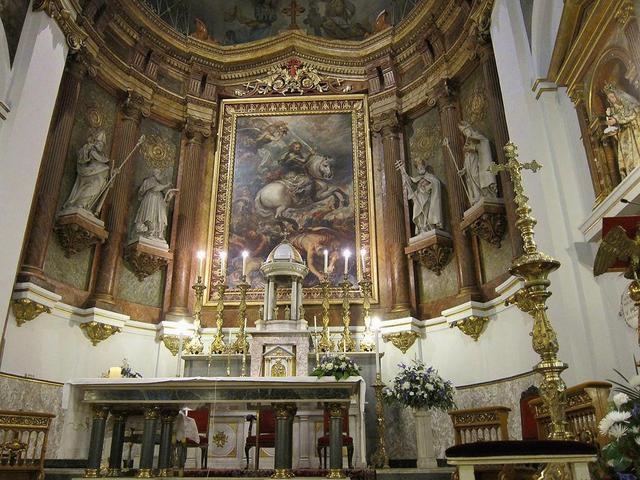 La Iglesia de Santiago y San Juan Bautista celebra la fiesta de su titular con Misa y procesión por las calles aledañas