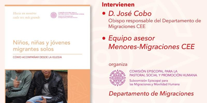 Monseñor José Cobo participa en la presentación de la 'Guía para acompañar a niños, niñas y jóvenes migrantes solos'