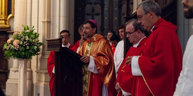 Monseñor Cobo en el inicio de curso de Comillas: «Jesús nos redescubre su misión y nos hace parte de ella»