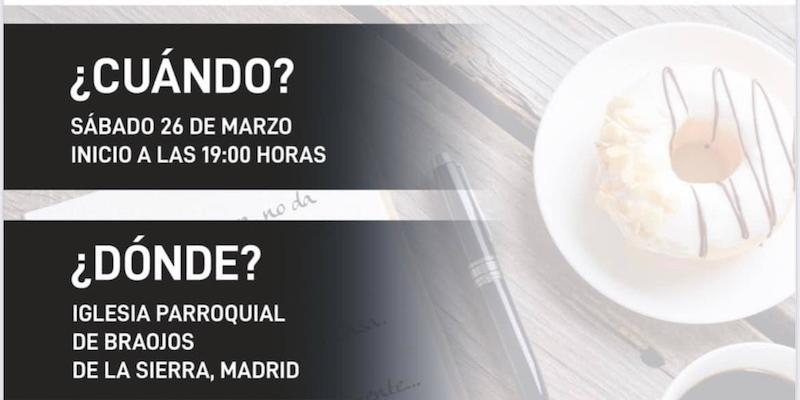 Jorge González presenta en Braojos de la Sierra su libro 'Café y rosquillas con la señora Rafaela'