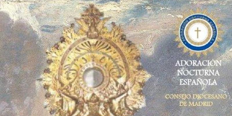 La basílica de la Milagrosa acoge la solemne vigilia diocesana del Corpus de la Adoración Nocturna Española