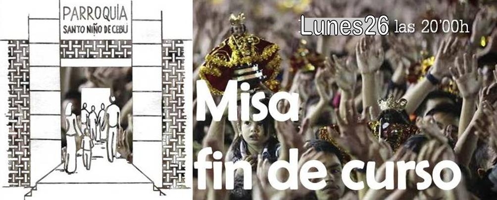 Santo Niño de Cebú celebra una Misa de fin de curso