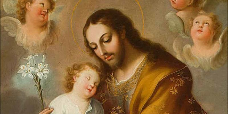 La Hermandad de la Borriquita celebra en San Ildefonso y Santos Justo y Pastor un triduo en honor a san José