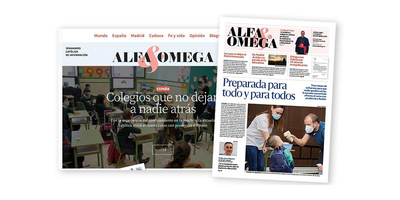 'Alfa y Omega' arranca el curso con nuevo diseño