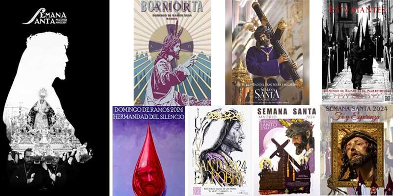 Los carteles de Semana Santa de las hermandades, los primeros que sacan a la calle a sus titulares