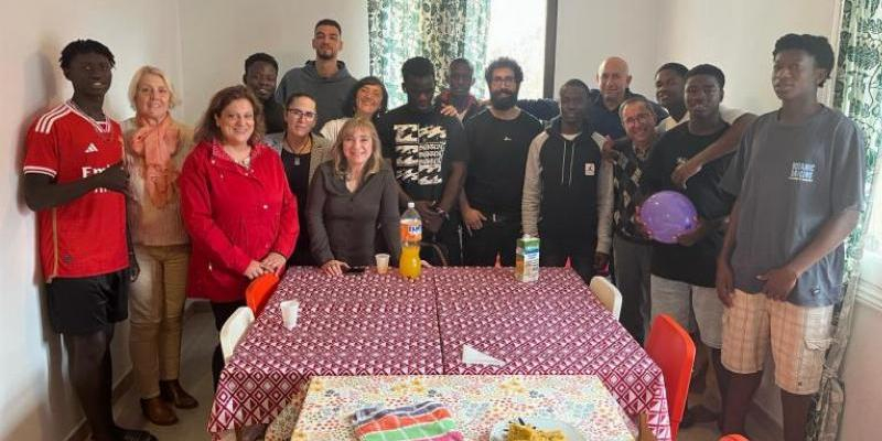 Nuevas acogidas gracias a los Corredores de Hospitalidad: seis subsaharianos procedentes de la diócesis de Canarias alojados temporalmente en un piso de Cáritas Madrid