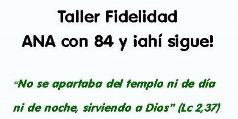 Confer organiza en la residencia de las religiosas de la Asunción un taller sobre Fidelidad