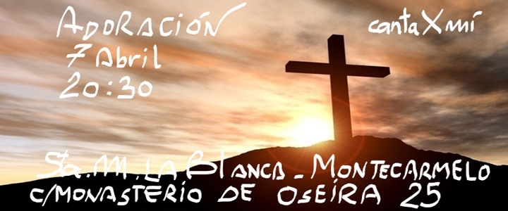 Santa María la Blanca de Montecarmelo organiza una adoración al Santísimo