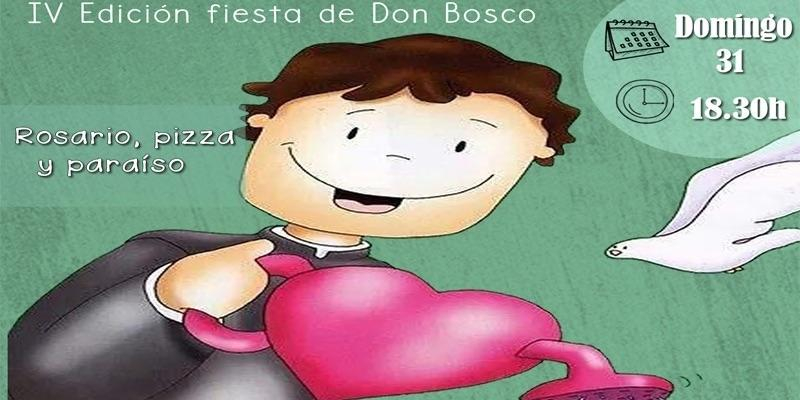 San Miguel Arcángel de Carabanchel festeja a Don Bosco con la IV edición de 'Rosario, pizza y Paraíso'