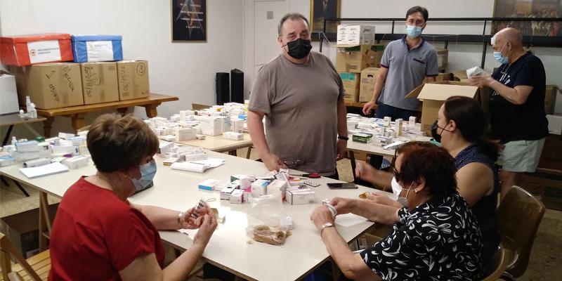 Una mirada hacia Venezuela en forma de medicamentos enviados desde el corazón de Madrid